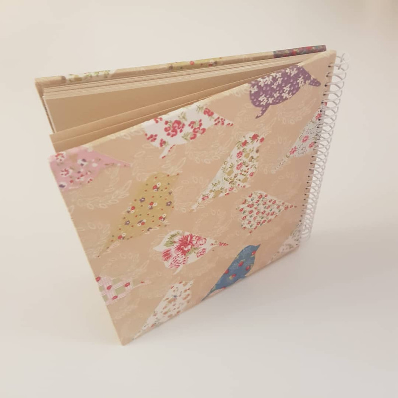 دفتر طراحی 60 برگ مدل پرنده