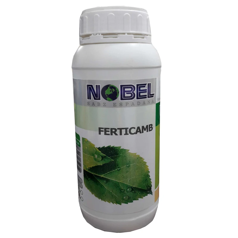 کود مایع تقویتی گیاهان آپارتمانی کلسیم بور نوبل مدل FERTICAMB حجم 1 لیتر
