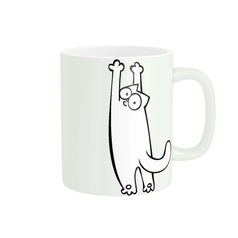 ماگ زیگورات مدل فانتزی گربه کد 1813