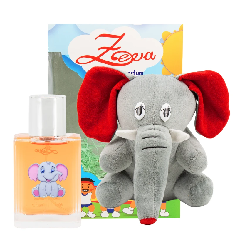 ادو پرفیوم کودک زوا مدل فیل با رایحه شیرین حجم 50 میلی‌لیتر
