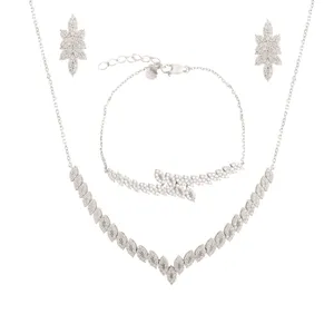 نیم ست نقره زنانه مدل M3251