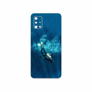 MAHOOT Scuba-Diving Cover Sticker for Samsung Galaxy A71