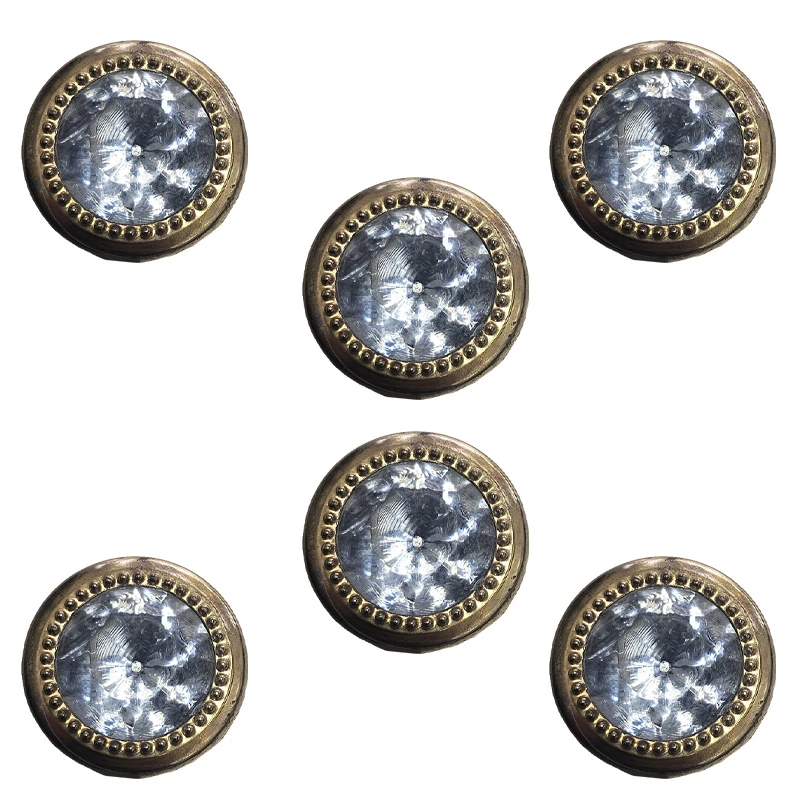 دستگیره کابینت مدل کریستالی مجموعه 6 عددی