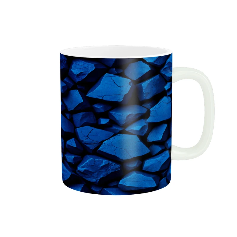 ماگ پادآفرین مدل فانتزی طرح سنگ های جذاب کد p9893