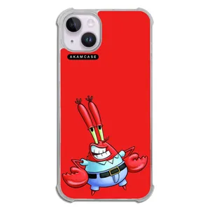 AKAM AMC-WTA14PLUS-SPONGE BOB15 Cover For Apple iPhone 14 Plus