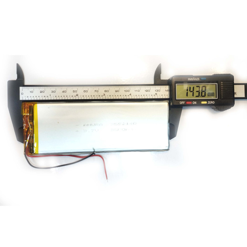 باتری لیتیومی مدل KSRE-3552140 ظرفیت 3500 میلی آمپرساعت باتری لیتیومی مدل KSRE-3552140 ظرفیت 3500 میلی آمپرساعت