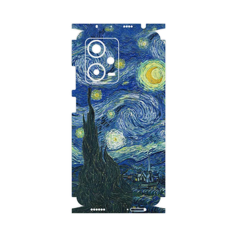 برچسب پوششی ماهوت مدل The Starry Night of van Gogh-FullSkin مناسب برای گوشی موبایل شیائومی Redmi Note 12 Pro Plus