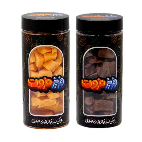 بستنی خشک کاکائویی و انبه پفکی فریزفروت - 320 گرم بسته 2 عددی