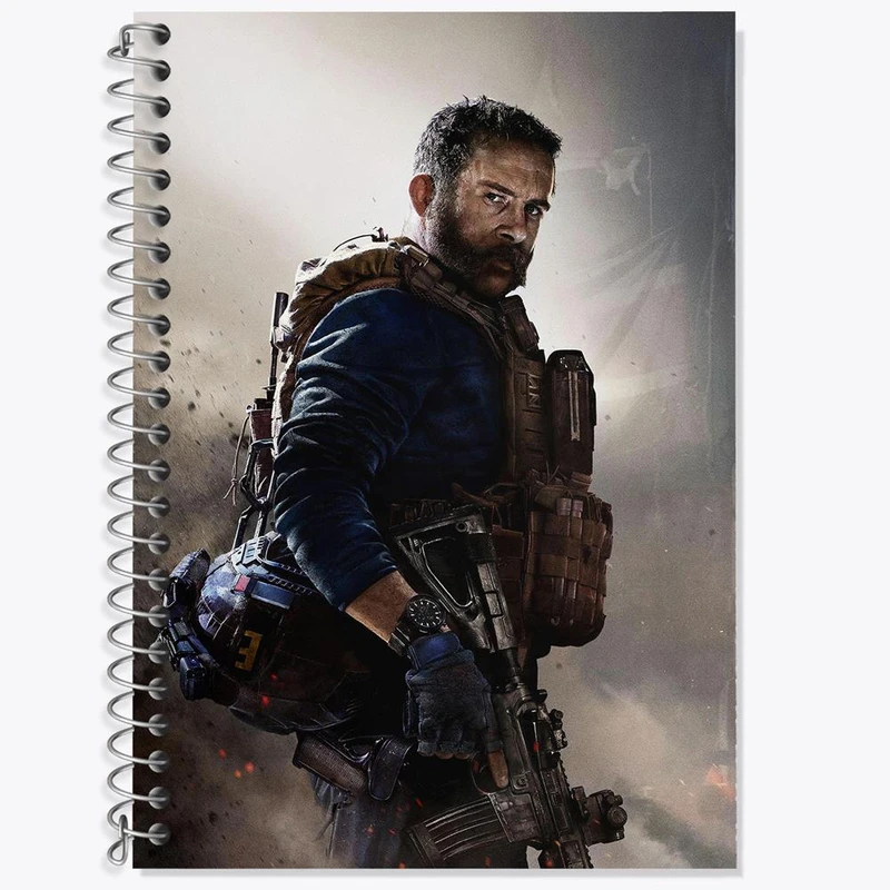 دفتر لغت 50 برگ خندالو مدل پرایس مدرن ریبوت ندای وظیفه Call of duty کد 30784