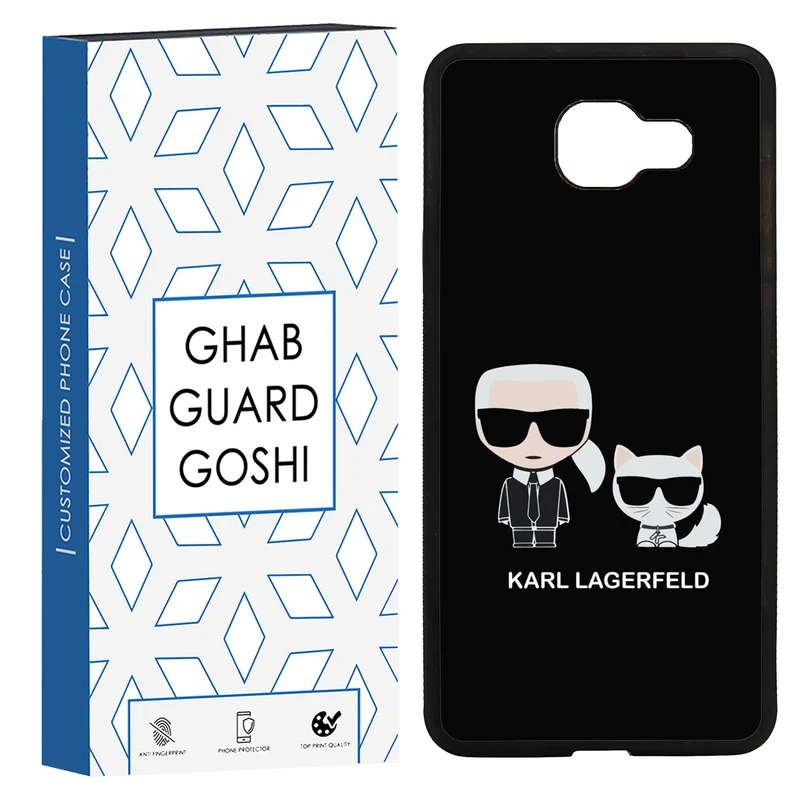 کاور قاب گارد گوشی طرح karl کد TPU-042 مناسب برای گوشی موبایل سامسونگ Galaxy A7 2016 / A710