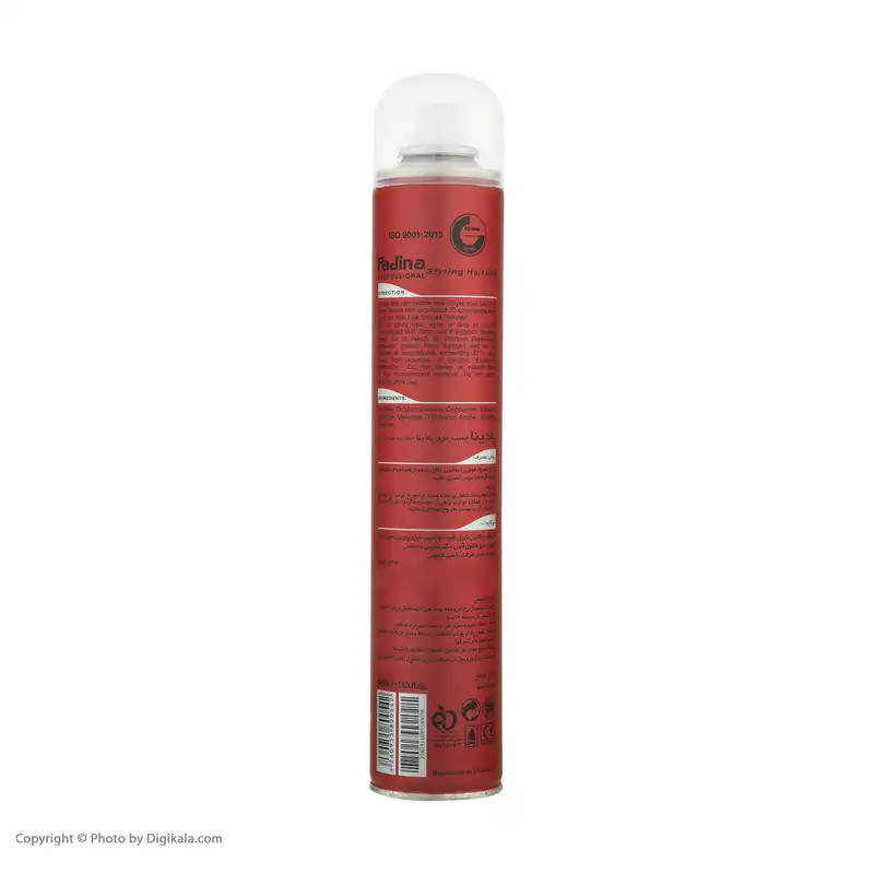 چسب مو پادینا کد 01 حجم 400 میلی لیتر