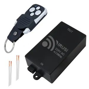 کیت فرستنده گیرنده کنترل رله ایروسی مدل 220V AC 433Mhz