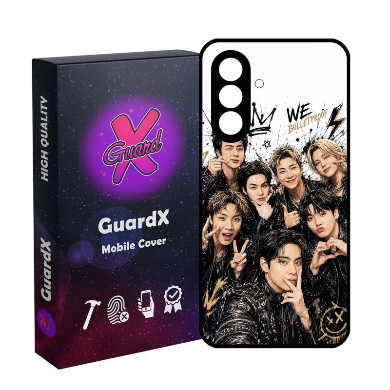 کاور گارد ایکس طرح موسیقی مدل 11060 مناسب برای گوشی موبایل سامسونگ Galaxy A17 4G / A17 5G