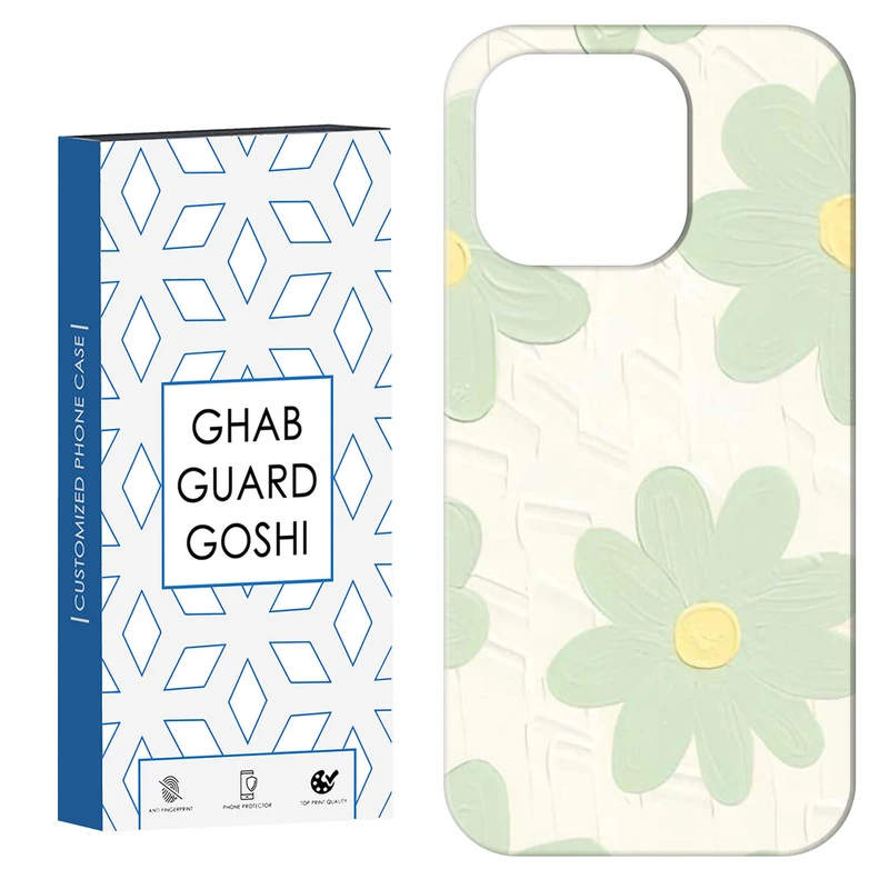 کاور قاب گارد گوشی طرح گل کد Dimo-801 مناسب برای گوشی موبایل اپل IPHONE 15 PRO MAX   