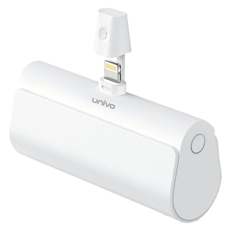  پاوربانک یونیوو مدل UN5000 Lightning ظرفیت 4500 میلی آمپر ساعت