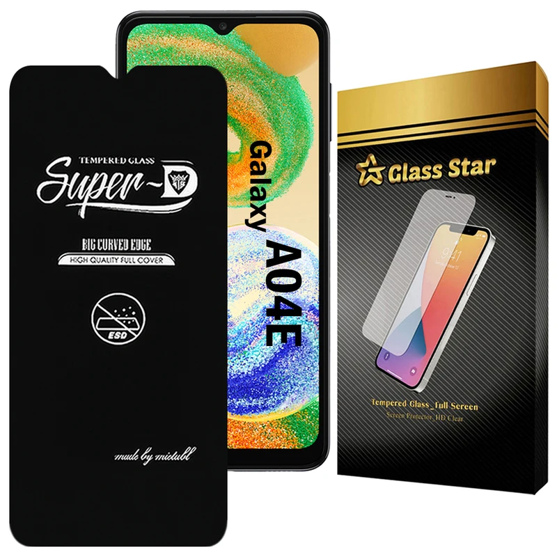 محافظ صفحه نمایش گلس استار مدل SUPERDNS مناسب برای گوشی موبایل سامسونگ Galaxy A04e