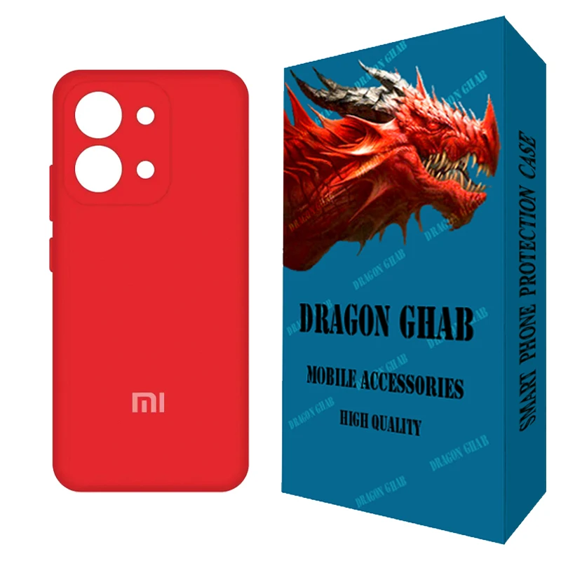 کاور دراگون قاب مدل سیلیکونی مناسب برای گوشی موبایل شیائومی Redmi 15C 4G