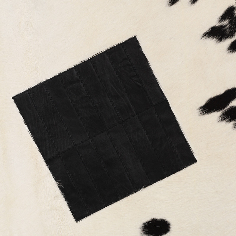 کلاژ فرش چرم و پوست مدل LFR075