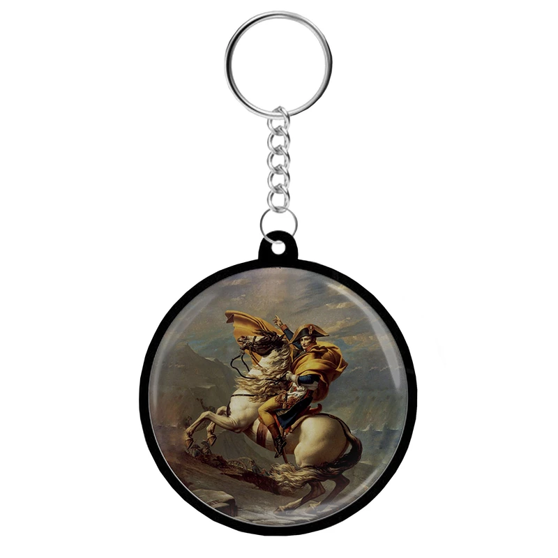 جاکلیدی مدل دوطرفه طرح نقاشی ناپلئون در حال عبور از آلپ کد S15148