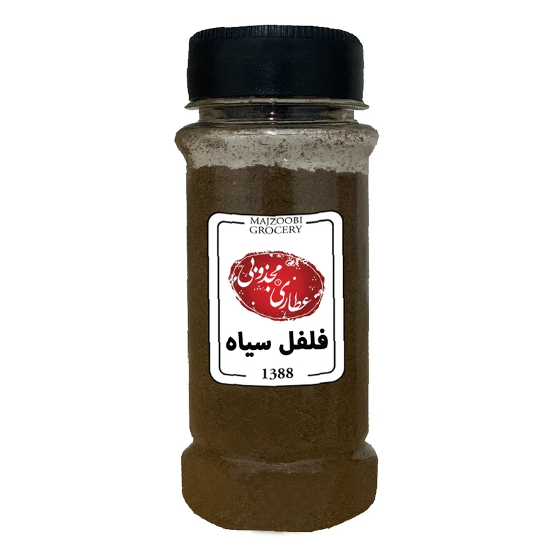 پودر فلفل سیاه ادویه پاش عطاری مجذوبی - 100 گرم 