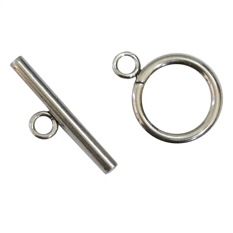 قفل گردنبند مدل T  کد 01 مجموعه 2 عددی