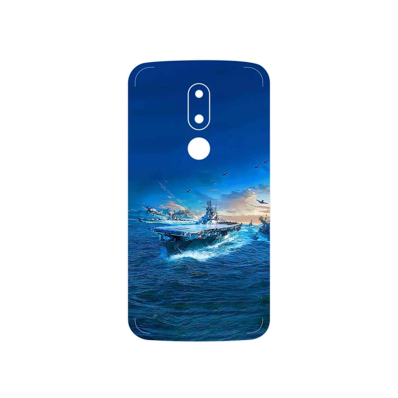 برچسب پوششی ماهوت مدل Warship مناسب برای گوشی موبایل موتورولا Moto M