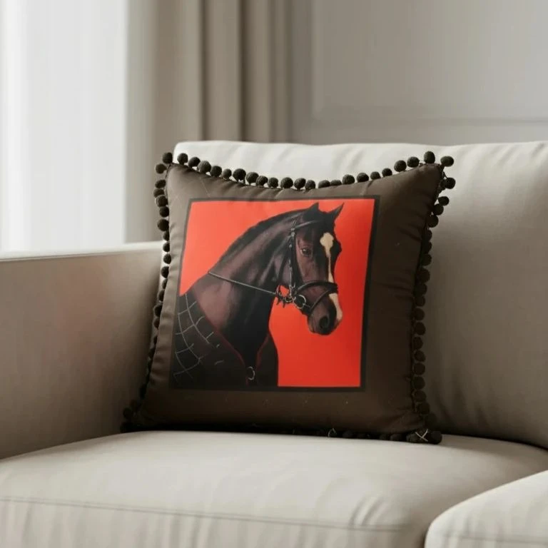 کوسن افرا مدل چاپ دیجیتالی کد 222 سایز 43*43 سانتی متر