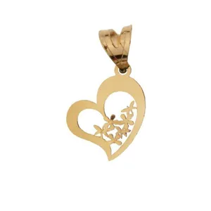 آویز گردنبند طلا 18 عیار زنانه الن نار مدل ELMM1487