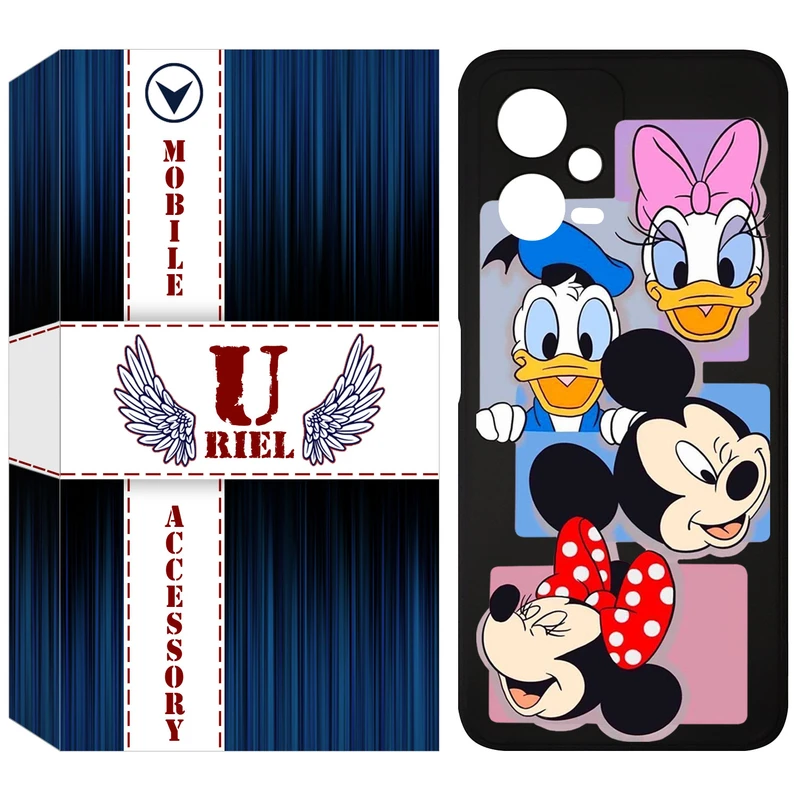 کاور یوریل مدل KSH کد 5 طرح عروسکی مناسب برای گوشی موبایل شیائومی Redmi Note 12 5G / Poco X5