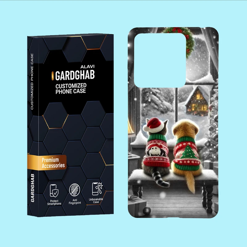 کاور گارد قاب علوی مدل هنری مناسب برای گوشی موبایل شیائومی Redmi Note 13 5G