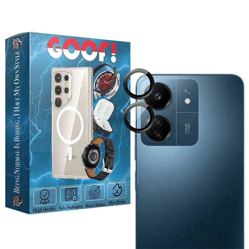 محافظ لنز دوربین گوف مدل Ring Metal مناسب برای گوشی موبایل شیائومی Redmi 13C