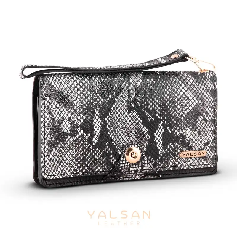 ست هدیه زنانه چرم یلسان مدل رادیس کد PRM-RTL-165-msk