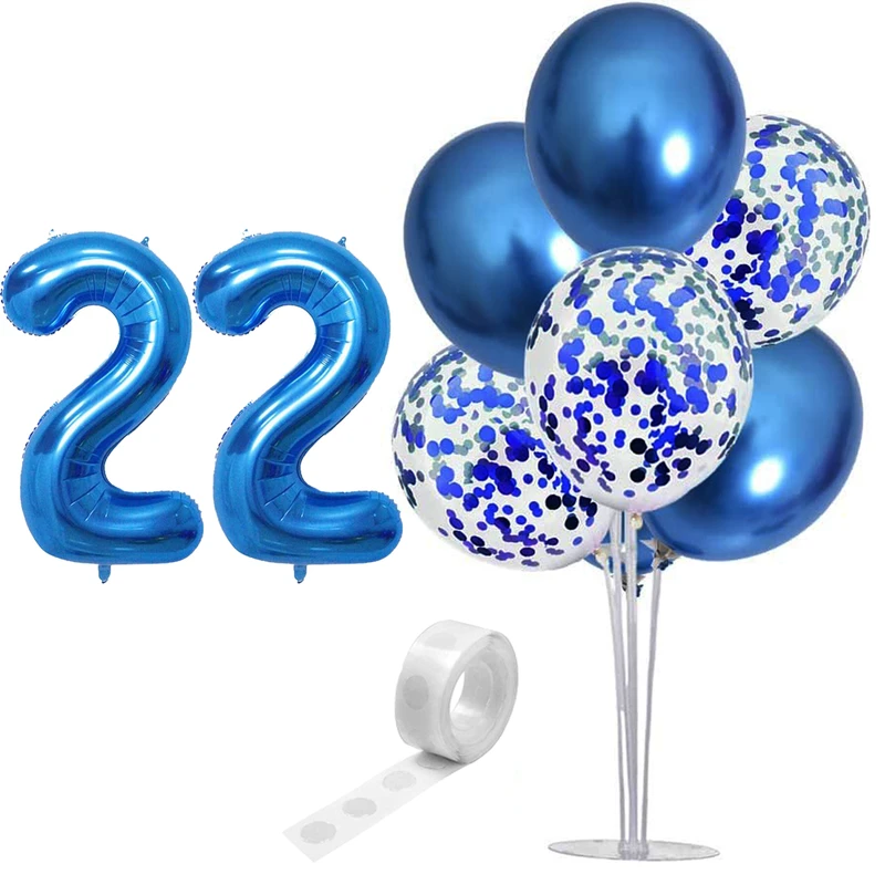 بادکنک ارایی مسترتم طرح کروم شیشه ای پولک دار کد 22 مجموعه 10 عددی