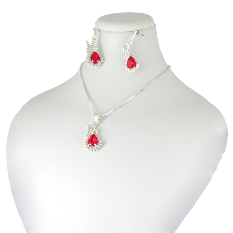 نیم ست نقره زنانه مدل AV187-S9 C5 نیم ست نقره زنانه مدل AV187-S9 C5