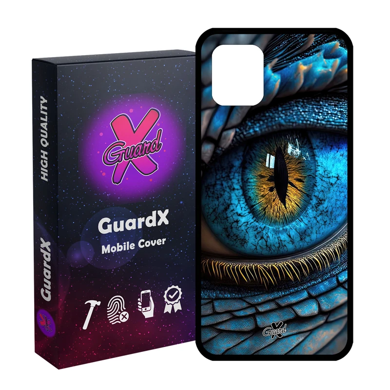 کاور گارد ایکس طرح چشم مدل Glass10620 مناسب برای گوشی موبایل سامسونگ Galaxy Note 10 Lite / A81