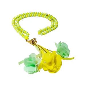 تسبیح مدل گلدار زحل 