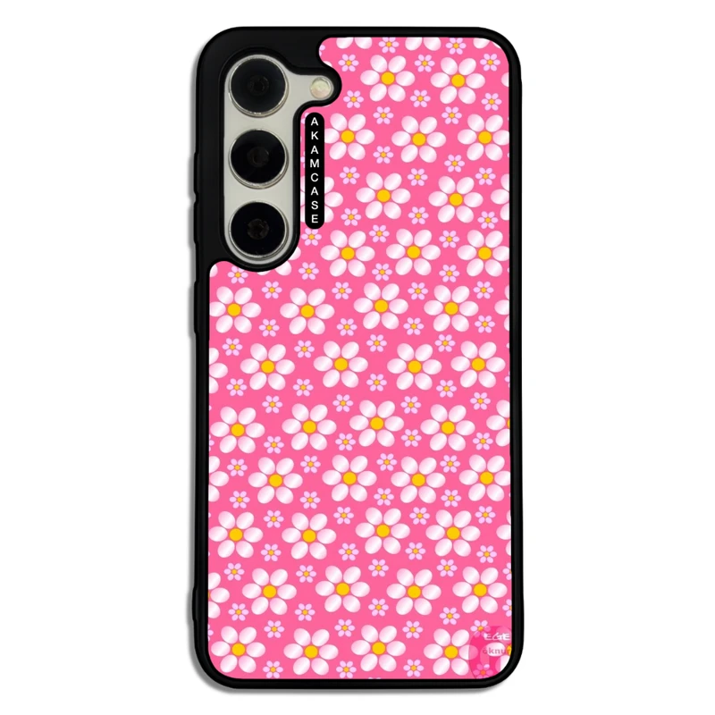 کاور آکام مدل AMC-WSGS23-FLOWERS-32 مناسب برای گوشی موبایل سامسونگ Galaxy S23