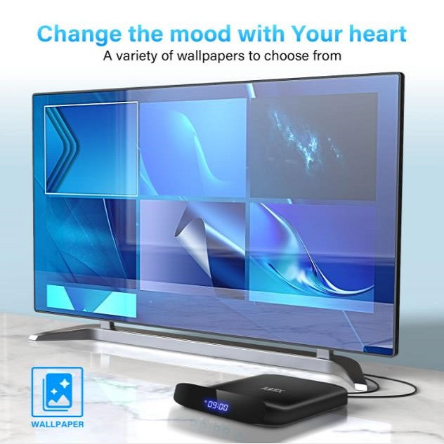 اندروید باکس آ‌95‌ایکس مدل  A95X W2 4/64 به همراه ریموت کنترل ایرماوس MX3