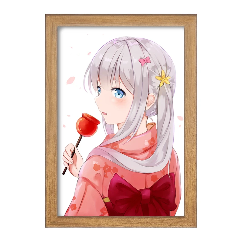 تابلو خندالو مدل ساگیری انیمه ارومانگا سنسی Eromanga Sensei  کد 22728