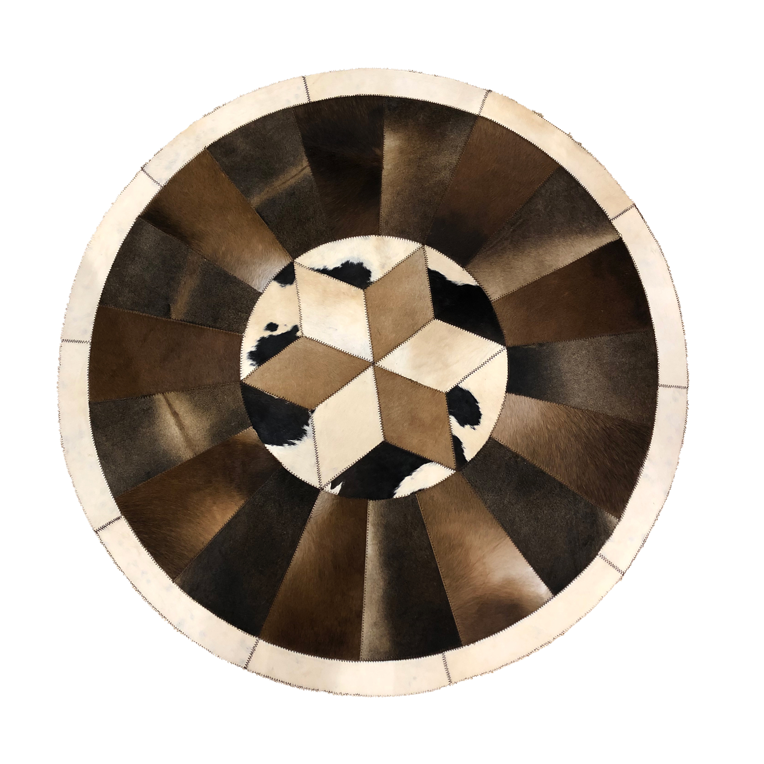 کلاژ فرش پوست و چرم مدل ۱۲۰۰۶