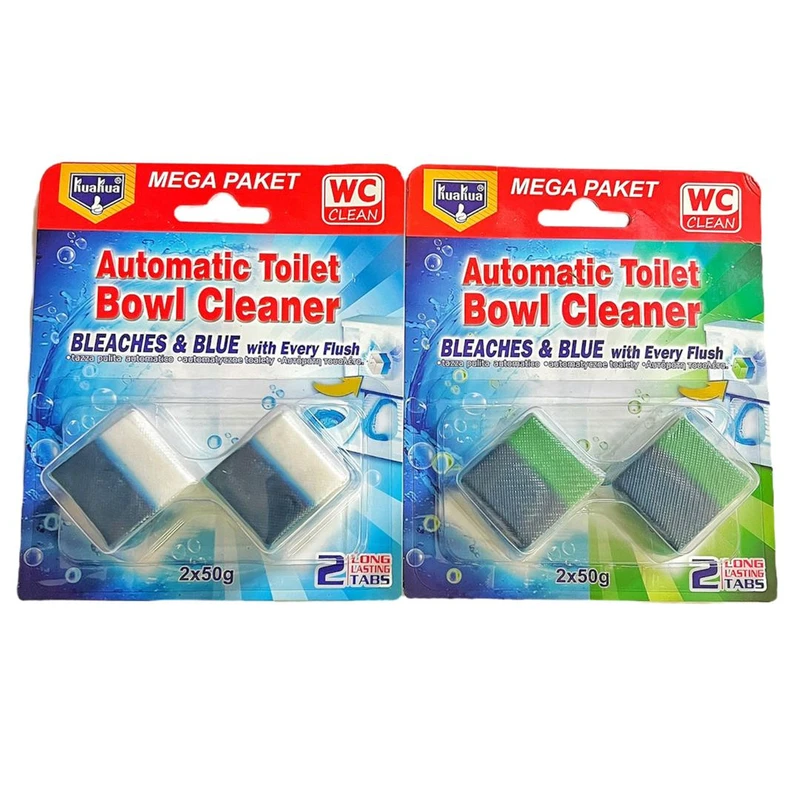 قرص جرمگیر توالت فرنگی کواکوا مدل BLEACHES دو بسته 2 عددی