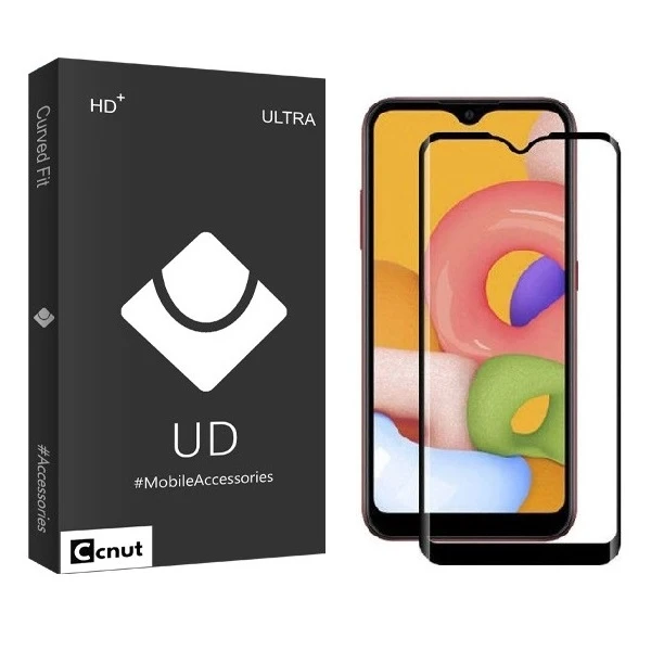 محافظ صفحه نمایش کوکونات مدل FUL مناسب برای گوشی موبایل سامسونگ Galaxy A01 core