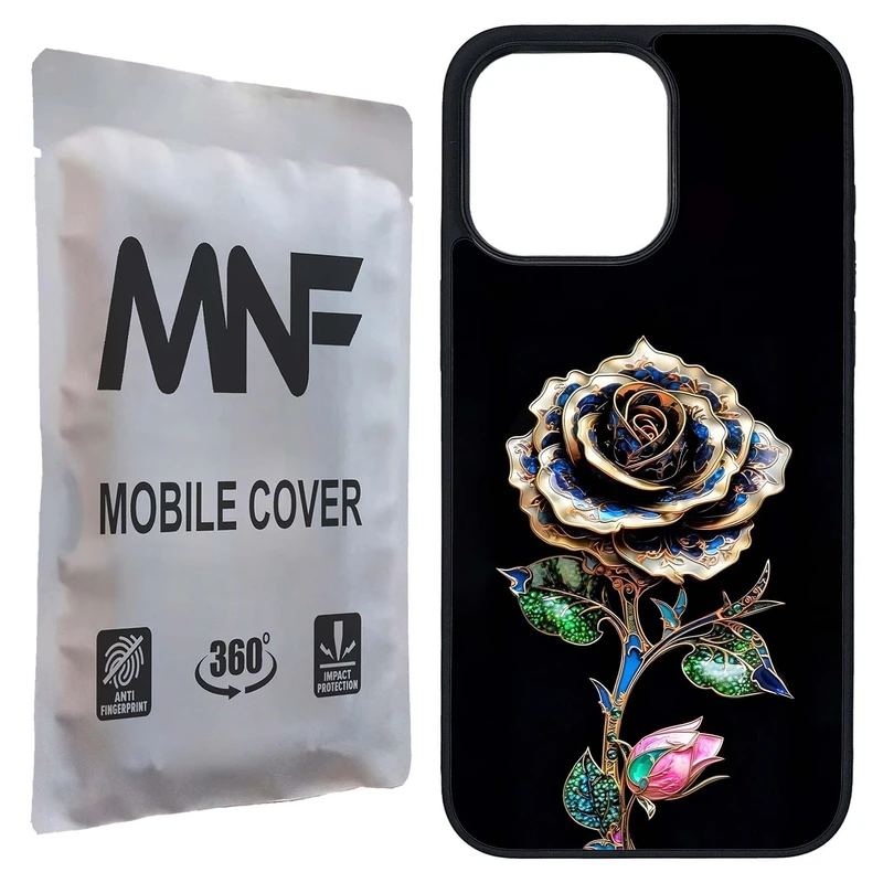 کاور ام ان اف طرح گل کد P-047 مناسب برای گوشی موبایل اپل iPhone 15 Pro Max