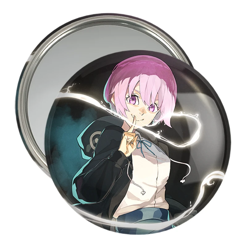 آینه جیبی خندالو مدل کاسوگاتانی انیمه نیروی آتش کد 32254