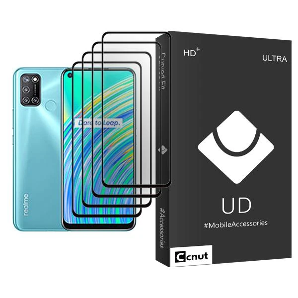 محافظ صفحه نمایش کوکونات مدل UDB Ultra MIX004 مناسب برای گوشی موبایل ریلمی C17 بسته چهار عددی