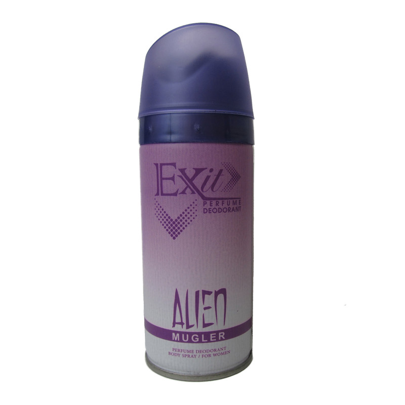 اسپری بدن زنانه اگزیت مدل ALIEN حجم 150 میلی لیتر اسپری بدن زنانه اگزیت مدل ALIEN حجم 150 میلی لیتر