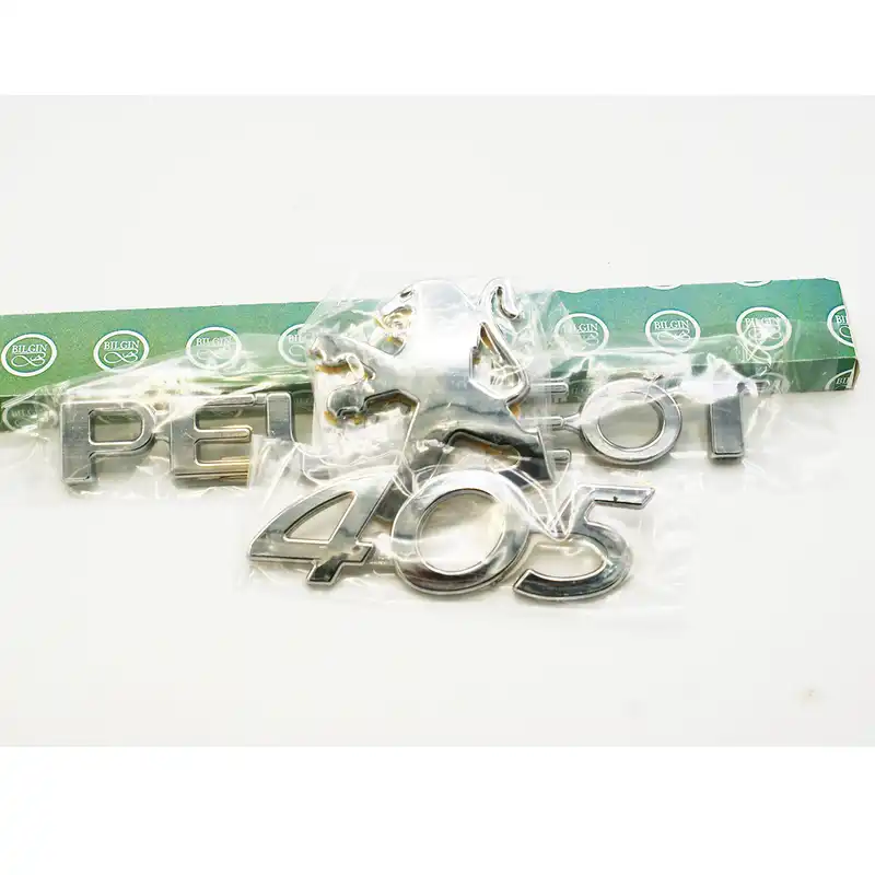 آرم صندوق عقب خودرو بیلگین مدل SLX-3 مناسب برای پژو 405 SLX مجموعه 3 عددی