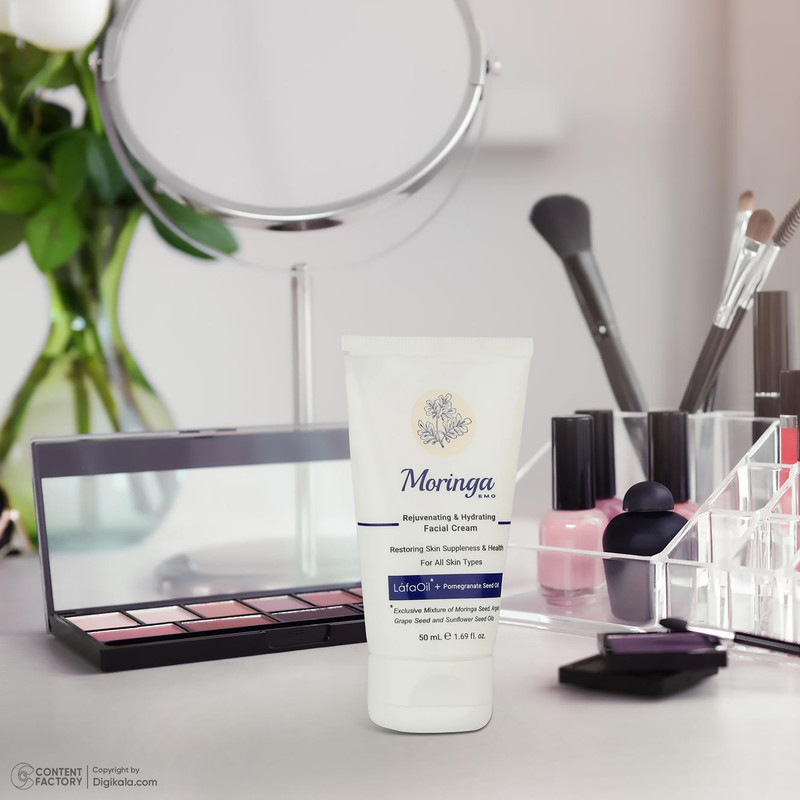 آبرسان و جوان‌کننده صورت مورینگا مناسب انواع پوست 50 میلی‌لیتر