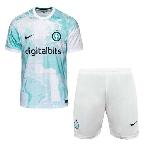 ست تی شرت و شلوارک ورزشی مردانه مدل اینتر میلان Away 2023