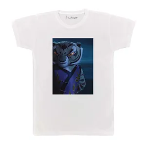 تی شرت بچگانه پرمانه طرح پاندای کونگ فو کار کد pmt.4507